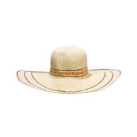 Wide-Brimmed Straw Hat