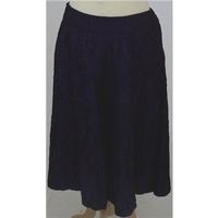 Windsmoor, size M purple & black flared skirt
