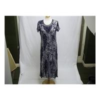 Windsmoor Blue & White Dress - Size Small