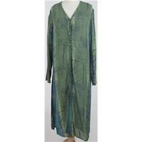 Windsmoor: Size M: Green & blue long line overshirt