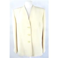 windsmoor size 16 lemon cream lightweight jacket