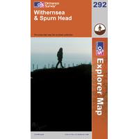 Withernsea & Spurn Head - OS Explorer Active Map Sheet Number 292