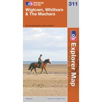 wigtown whithorn the machars os explorer active map sheet number 311