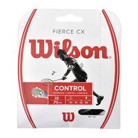 Wilson Fierce CX Badminton String Set - Black