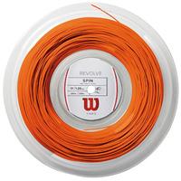 wilson revolve tennis string 200m reel orange 125mm