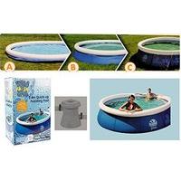 Wild \'n Wet 2.4m Quick-up Inflatable Paddling Pool - Filter & Pump Included