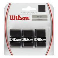 Wilson Pro Overgrip Sensation 3 Pack - Black