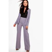 Wide Leg Trouser - grey