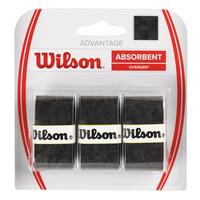 Wilson Advantage Overgrip - 3 Pack - Black