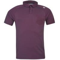 wilson novelty tennis polo shirt mens