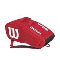 Wilson Team II 12 Racket Bag - Red