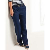 wide leg linen trouser