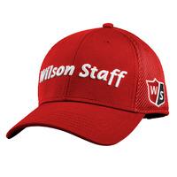 Wilson Staff Tour Mesh Cap - Red
