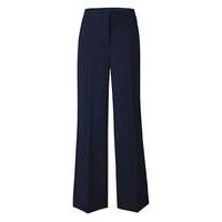 wide leg stretch trousers short