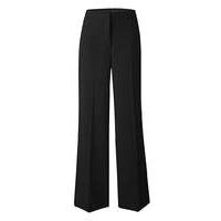 Wide Leg Stretch Trousers - Long