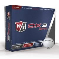 wilson staff dx3 spin golf balls 1 dozen