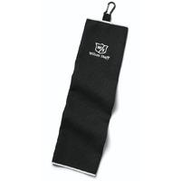 wilson staff trifold towel black