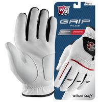 wilson staff grip plus mens golf glove l left handed