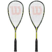 Wilson Force Team Squash Racket Double Pack