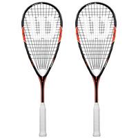 Wilson Whip 155 BLX Squash Racket Double Pack