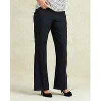 Wide Leg Bi-Stretch Trousers Long
