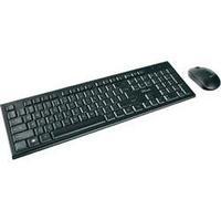 Wireless keyboard/mouse combo Trust Splashproof Black