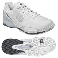 Wilson Rush Pro 2.5 Mens Tennis Shoes - White/Grey, 10 UK