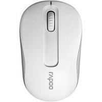 wireless mouse optical rapoo m10 white grey