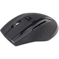 Wireless mouse Optical Renkforce BX6600 Black
