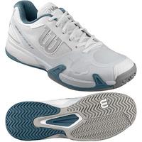 Wilson Rush Pro 2.0 Mens Tennis Shoes - White/Grey, 7.5 UK