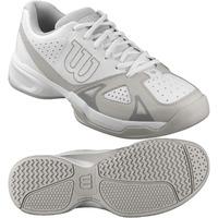 Wilson Rush Open 2.0 Mens Tennis Shoes - White/Grey, 7 UK