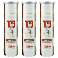 Wilson Tour Practice Tennis Balls - 1 Dozen