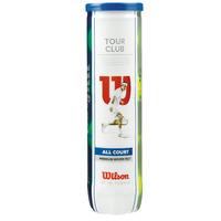 wilson tour club tennis balls tube of 4