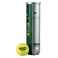 Wilson Tour Davis Cup Tennis Balls (4 Balls)