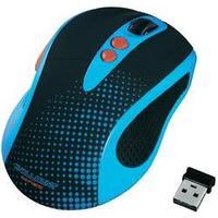 Wireless mouse Optical Hama Knallbunt 2.0 Blue