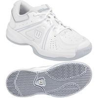 Wilson Envy Junior Tennis Shoes AW16 - White/Grey, 5.5 UK