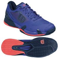 Wilson Rush Pro 2.5 Mens Tennis Shoes - Navy/Pink, 8.5 UK