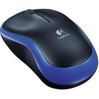 Wireless mouse Optical Logitech M185 Wireless Mouse Blue