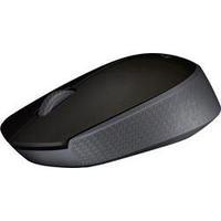 wireless mouse optical logitech m171 black grey