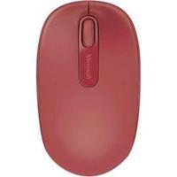 Wireless mouse Optical Microsoft Wirelss Mobile Mouse 1850 Red