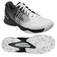 Wilson Kaos Comp Mens Tennis Shoes - Black/White, 11.5 UK