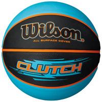 Wilson Clutch Basketball - Ball Size 7, Blue/Black