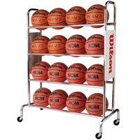 Wilson Deluxe 16 Balls Basketball Rack