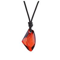 Wishing Stone Leather Necklace Pendant Necklaces Wedding/Party/Daily/Casual 1pc