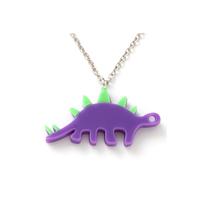Wild Republic Layered Icon Stegorsaurs Necklace