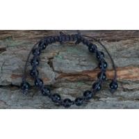 wild republic black wooden wrap coco bead bracelet