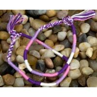 wild republic purple pink friendship bracelet