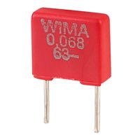 Wima MKS2C026801A00KS MKS2 0.068uF ±10% 63V Radial Polyester Capacitor