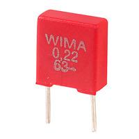 wima mks2c032201b00ks mks2 022uf 10 63v radial polyester capacitor