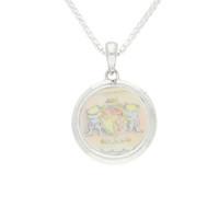 Wind In The Willows Necklace Round Fine Bone China And Silver